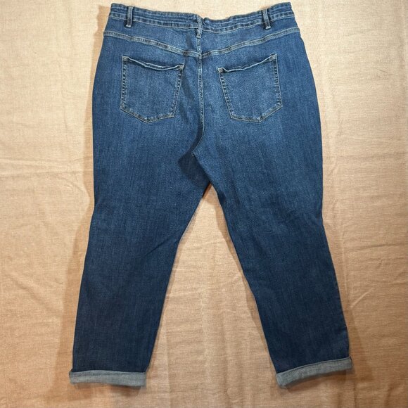 Vervet Distressed High Rise Jeans Size 22 Plus - Picture 3 of 10